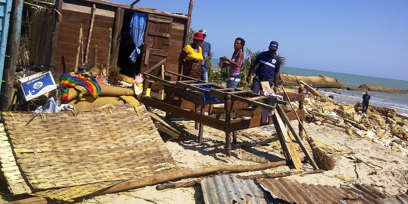 Montee de maree sur morondava 2